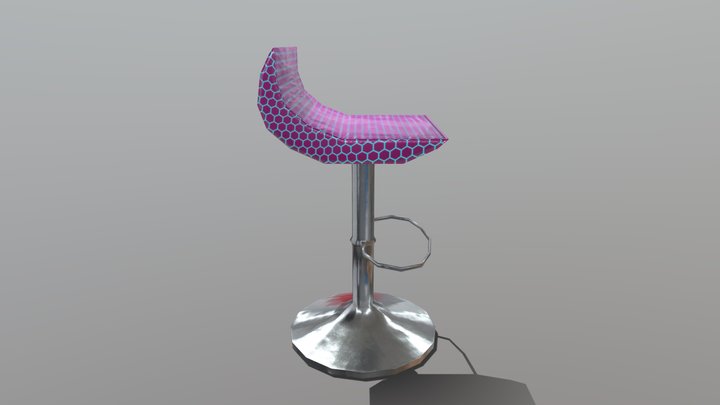 Sciwave Bar Stool 3D Model