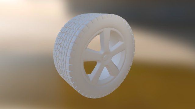 Wheel Excercise 3D Model