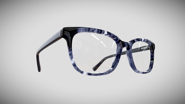 Glasses 3D Model 3D Model
