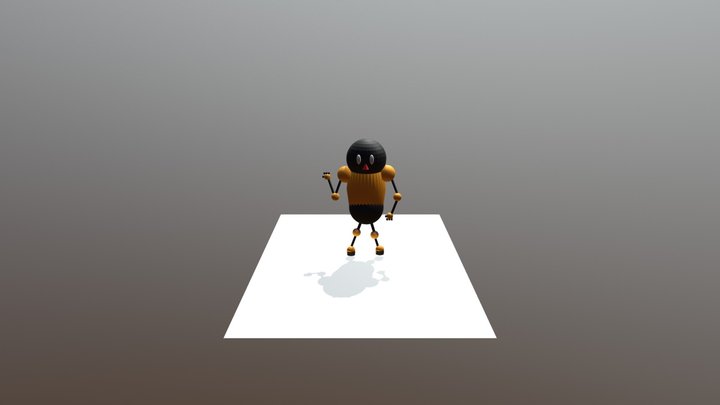 objek1_robot 3D Model