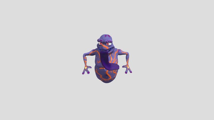 Ghost with Idle animation 3D Model