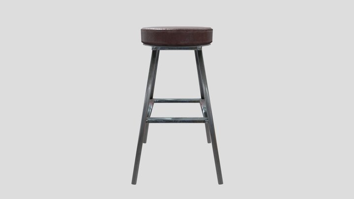 Bar Stool 3D Model