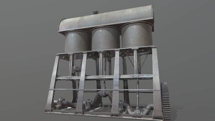 Blowing engine 3D Model