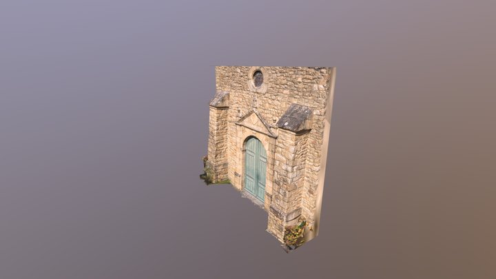 Church Door 3D Model
