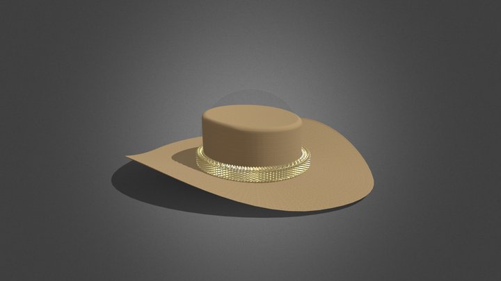 Cawboy hat 3D Model