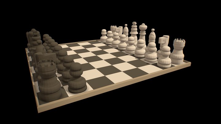 Chess Set & Board