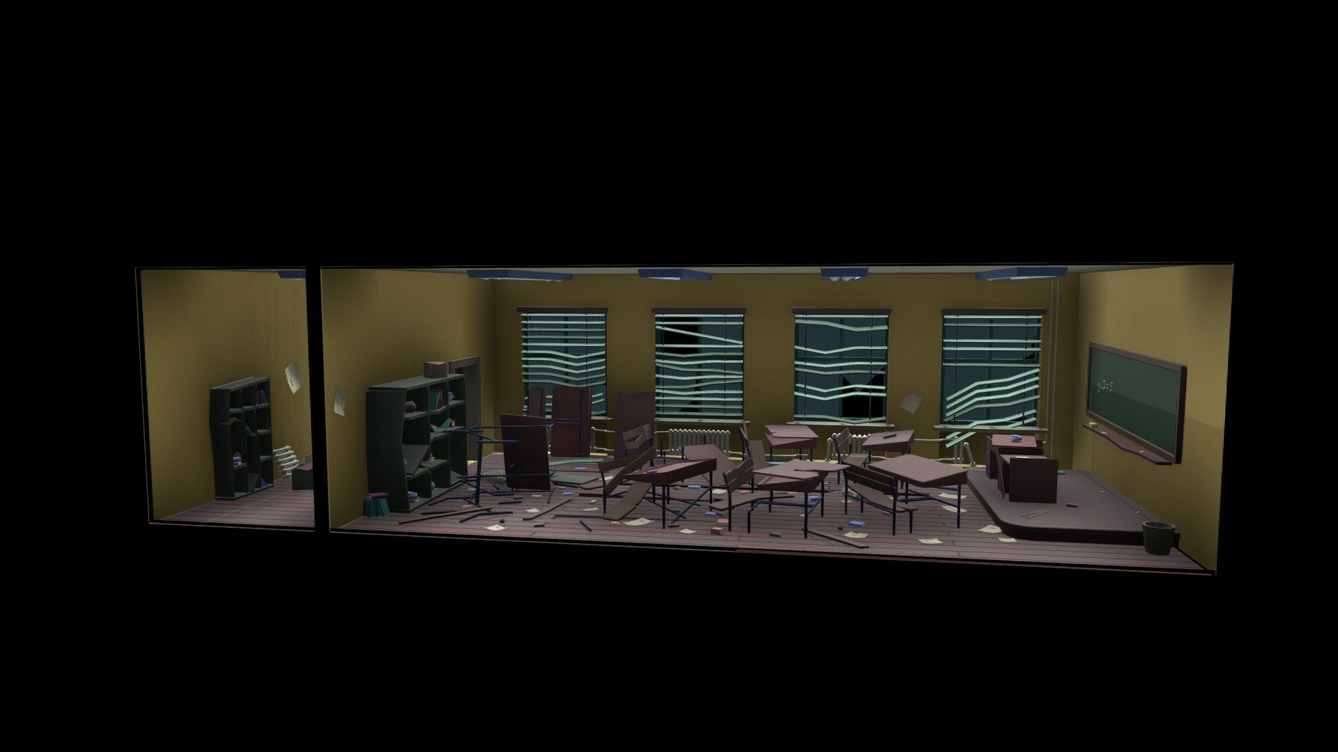 Abandoned school. Day 3 — Sketchfab embed 3D viewer
