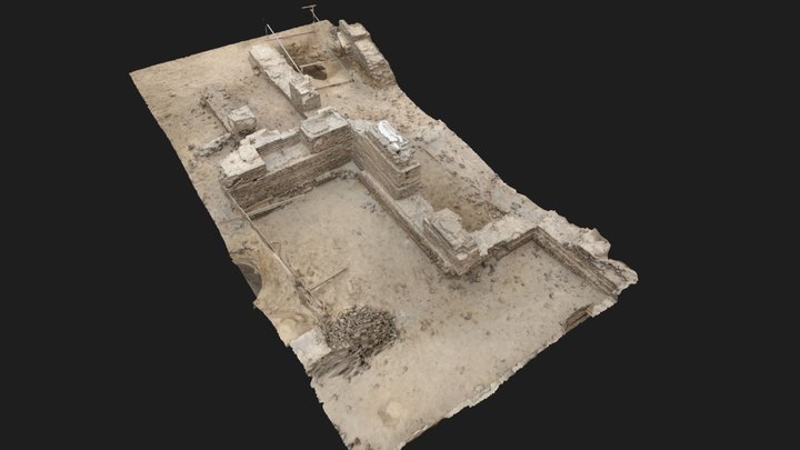 Archaeological Excavation Area, Old Cairo 3D Model