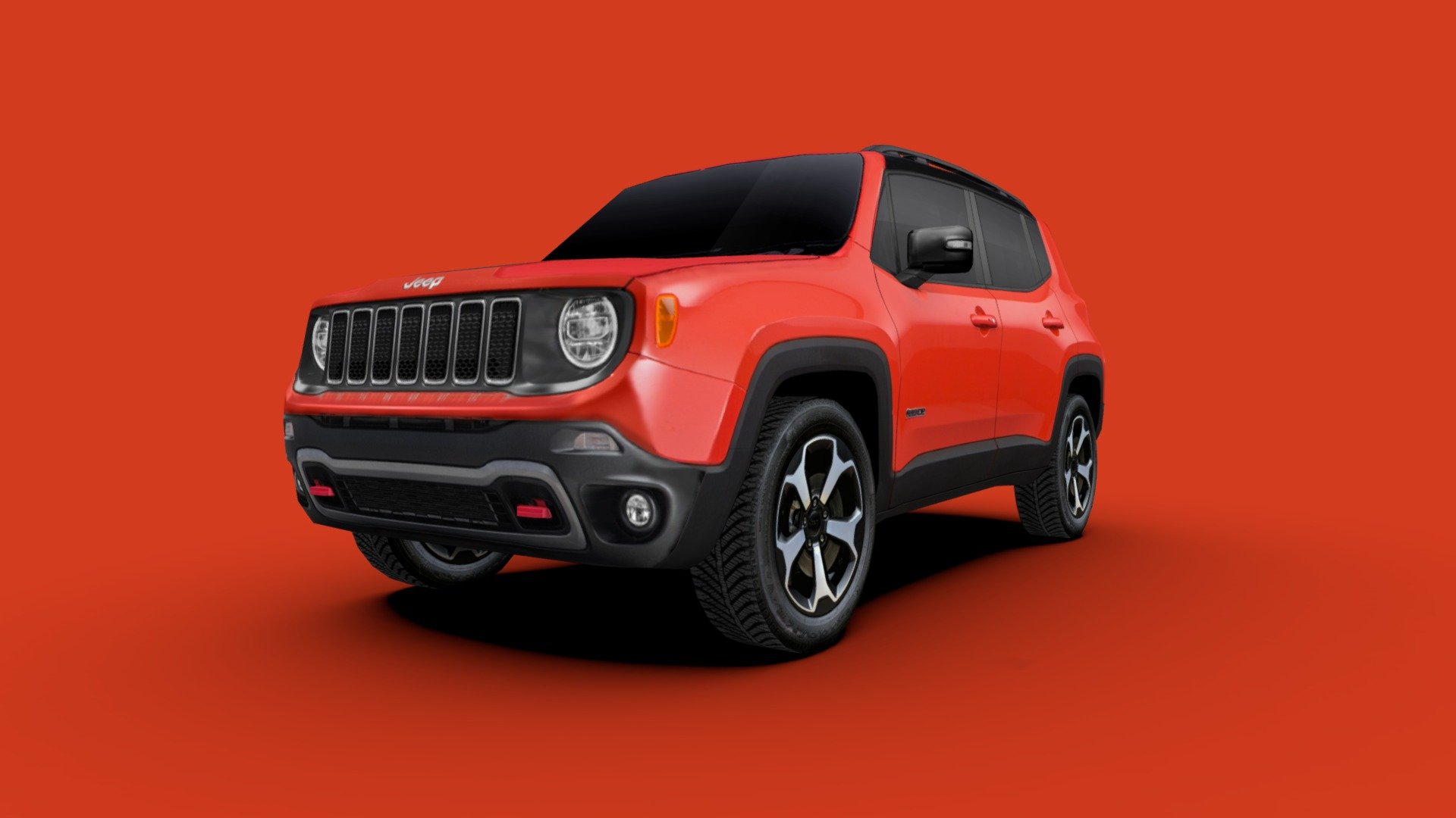 Jeep Renegade 2019 - Buy Royalty Free 3D model by Jose Bronze  (@pinceladas3d) [862b928]