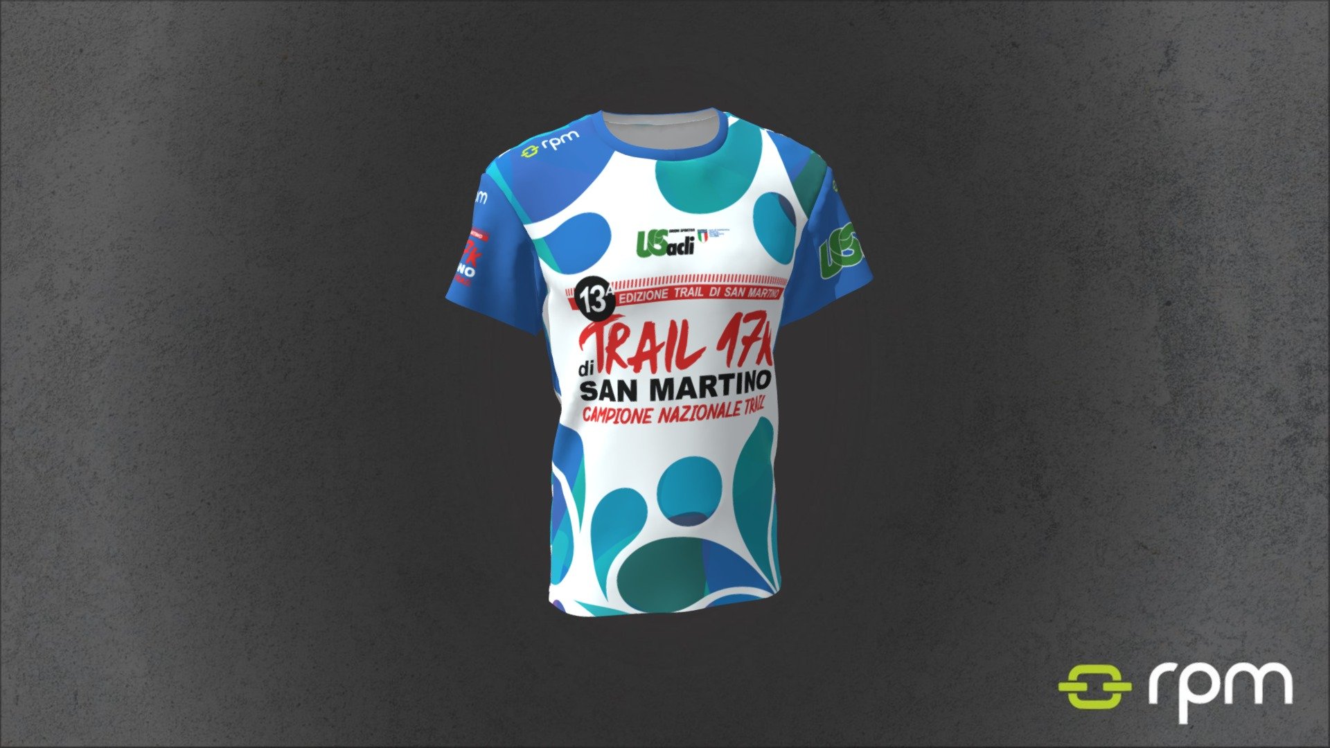 T-SHIRT TRAIL 17K SAN MARTINO 2019