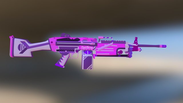 M249 | Cuboid 3D Model