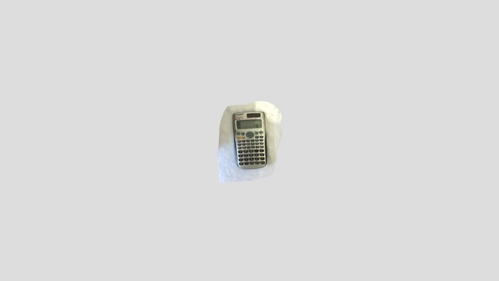 HKDSE approved calculator (fx-50FH II) 3D Model