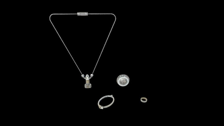 15739041 - Jewellery (Four Items) 3D Model