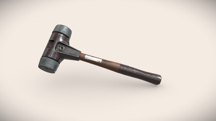 Simplex 40 Hammer 3D Model