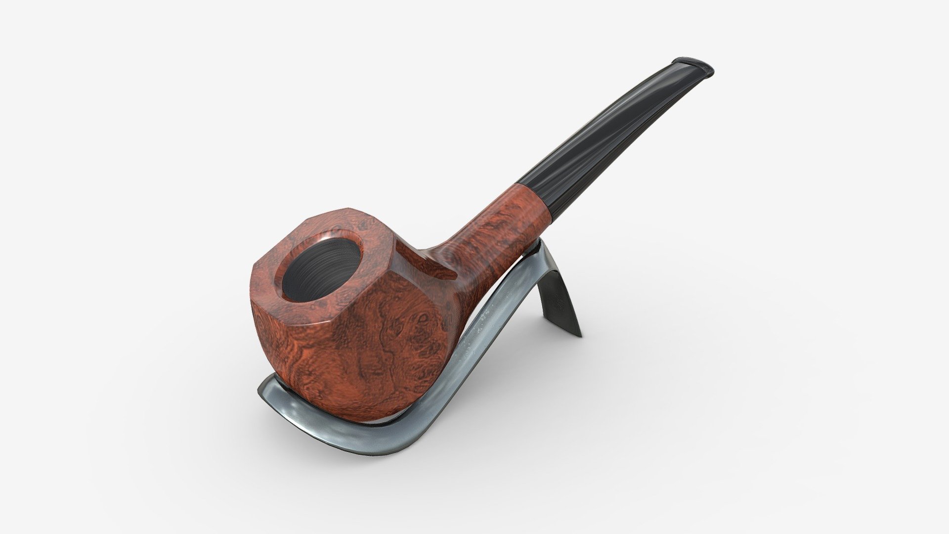 Smoking Pipe Straight Briar Wood 01 - Buy Royalty Free 3D model by ...