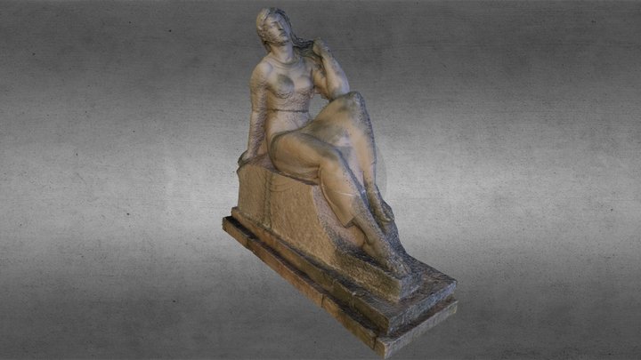 Statuie Eforie Sud 3D Model