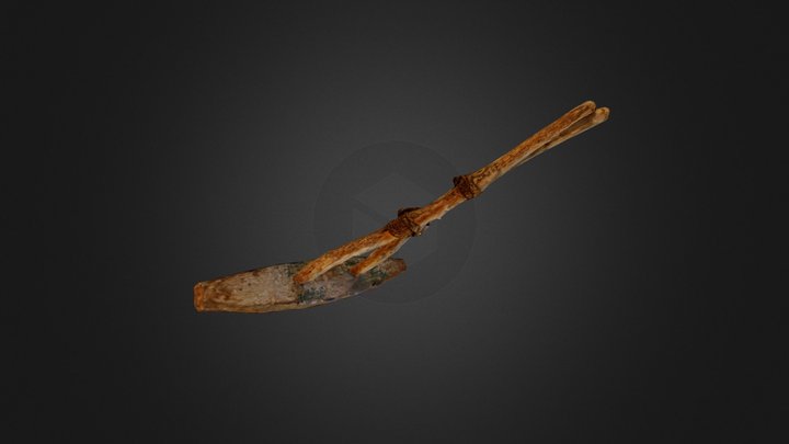 Washed Up Anchor 3D Model