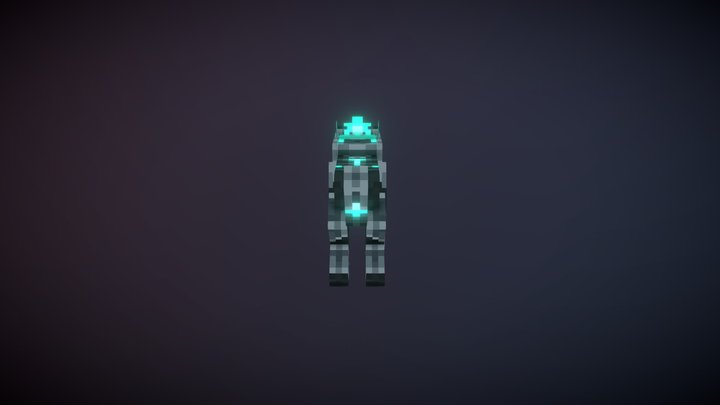 [Minecraft] Shadow Cat 3D Model