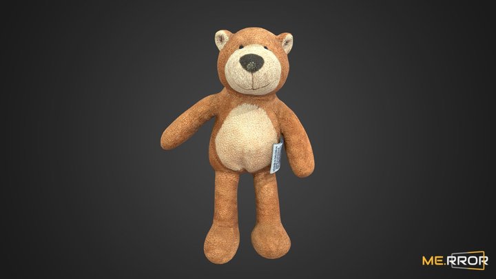 [Game-Ready] Teddy Bear 3D Model
