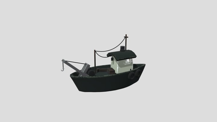 final project boat 3D Model