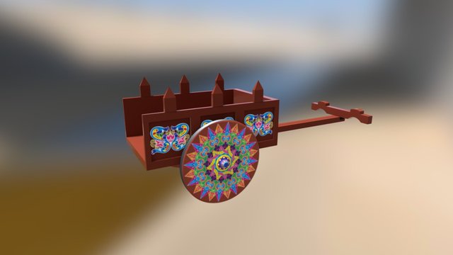 Carreta 3D Model