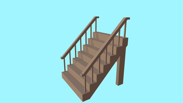 Stair 3D Model