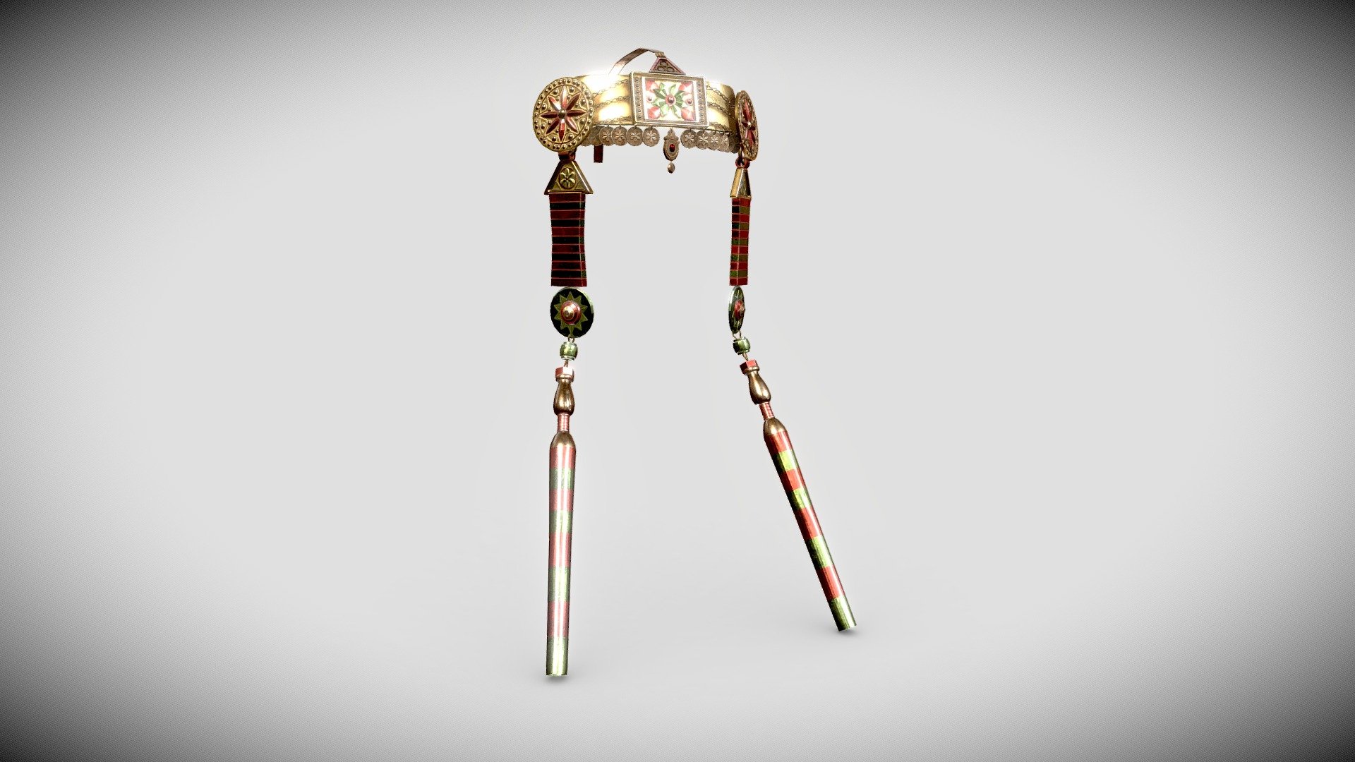Ancient Princess Head Jewellery
