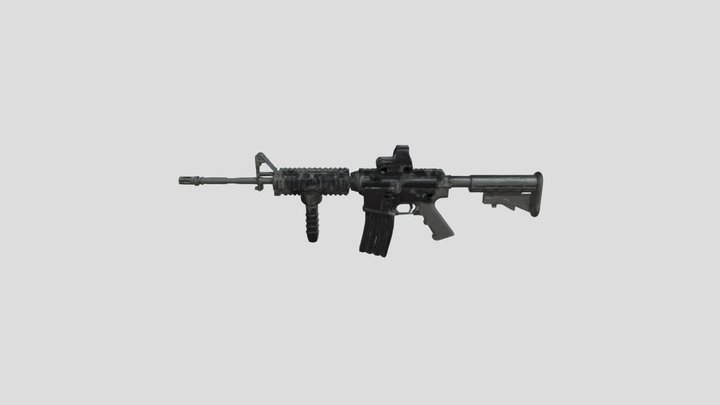 Assault Carbine 3D Model