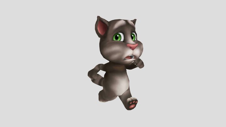 Tom Running 3D Model