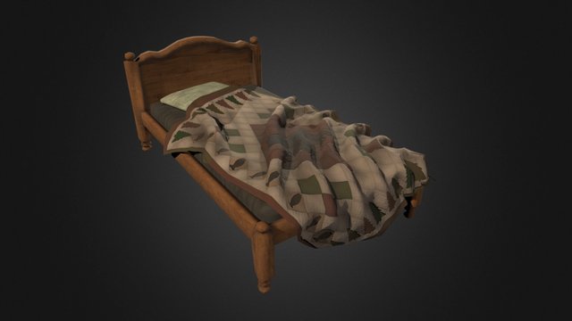 Bed 3D Model