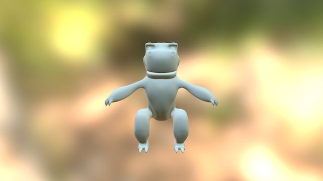 Dino Body 3D Model