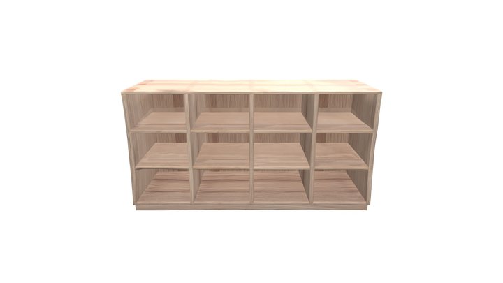 Stylized Japanese Classroom Storage
