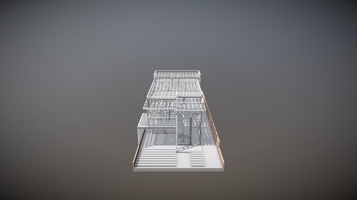 Estrutura 3d Casa Sorocaba 3D Model