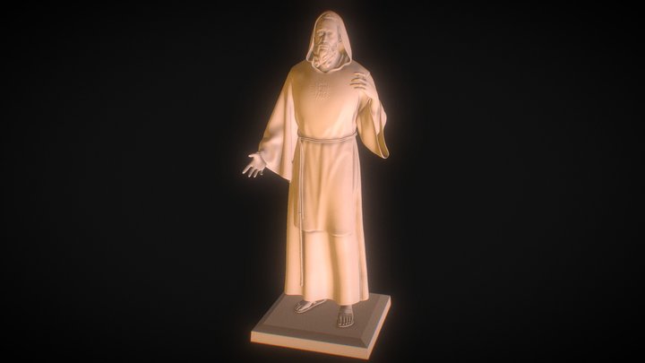 Saint Francis 3D Model