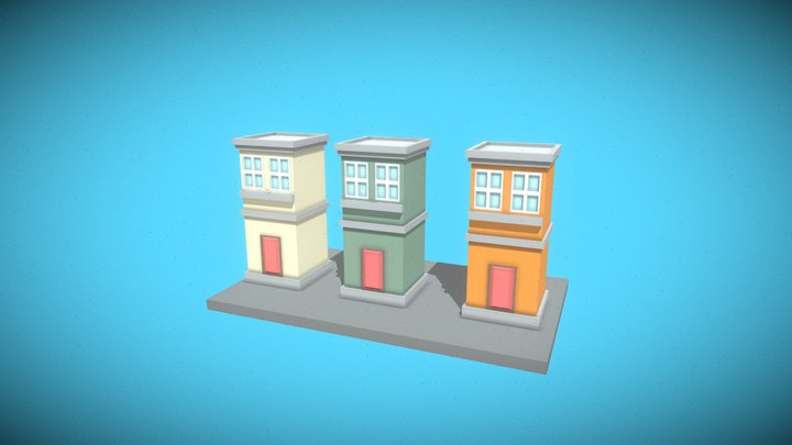 Lowpolyhouse 3D Model