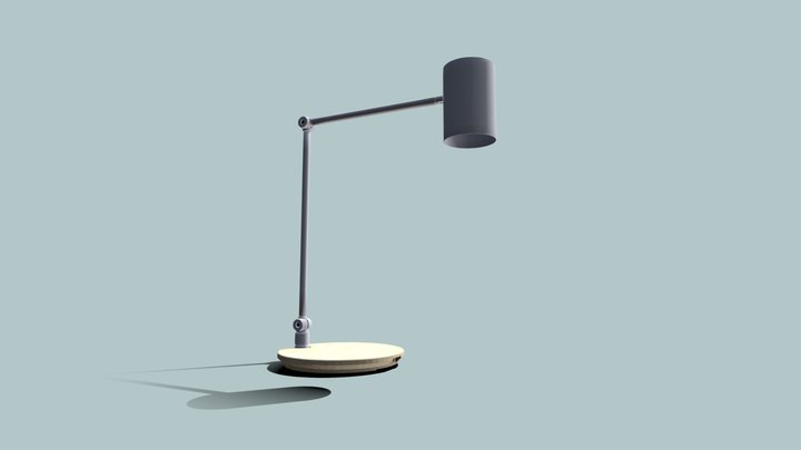 Work Lamp 3D Model