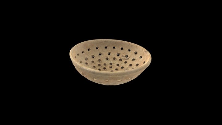 Ceramic Colander 3D Model