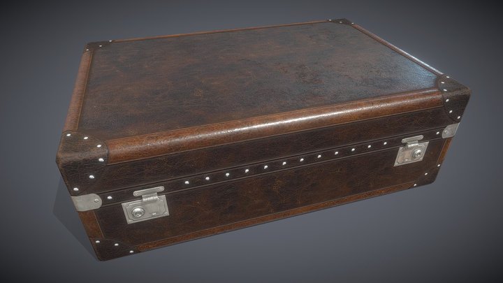 Luggage/props/boxes/suitcases/treasure boxes 3D Model