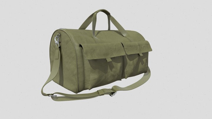 Duffel Bag 3D Model