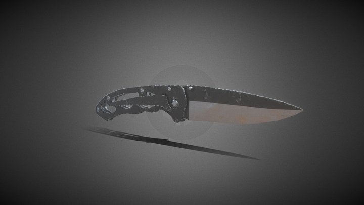 Smith and Wesson Pocket Knife 3D Model