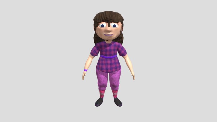 Maya Low Poly 3D Model