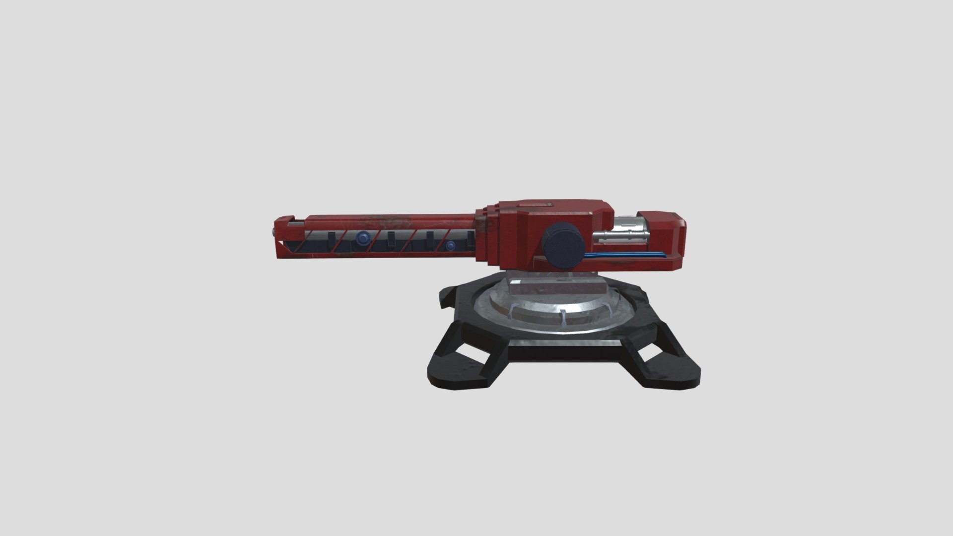 Gears of war turret Download Free 3D model by KenRedant [8640798