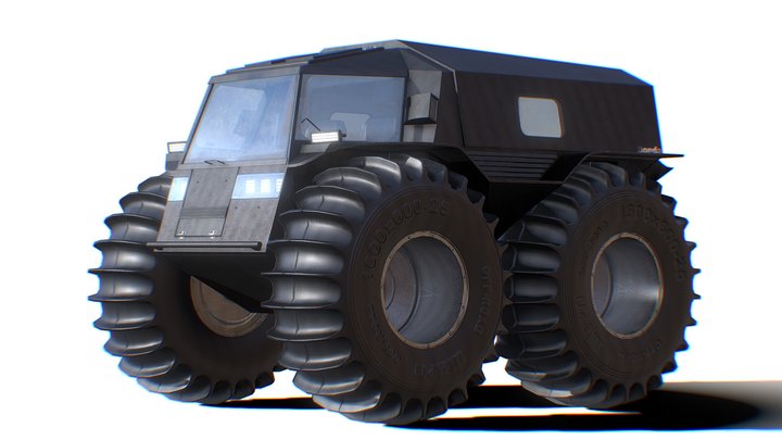 "SHERP" Black 3D Model