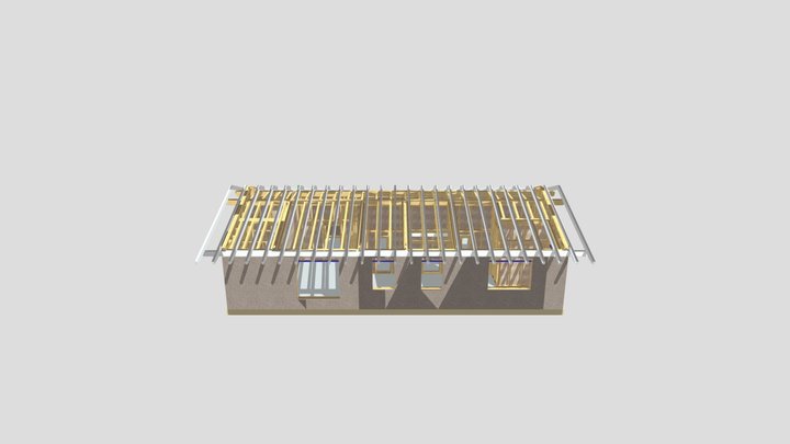 Vordach Frauenau 3D Model