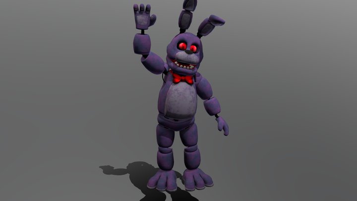 3D Fnaf Bonnie the Bunny - TurboSquid 2099779