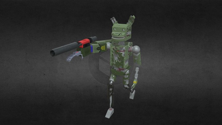 Part Transformer Springtrap 3D Model