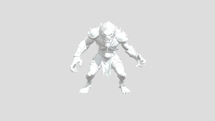 Trundle Alternative Warriors 3D Model