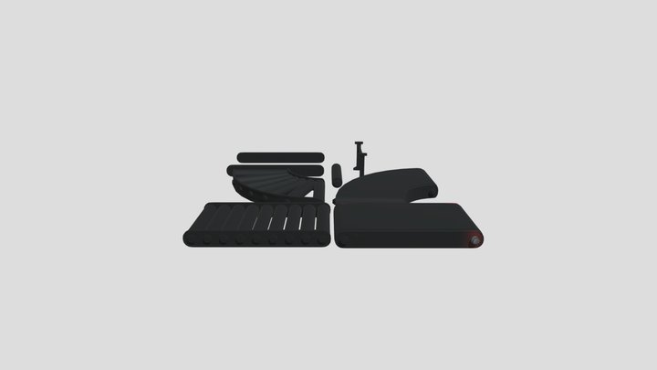 Poppy Playtime 1 Conveyorbelt PKG 1 3D Model
