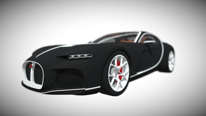 Bugatti Atlantic Concept - $5 3D Model