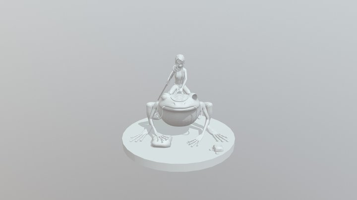 Katherine y Saturno 3D Model